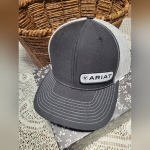 Ariat Black and White Mesh Cap